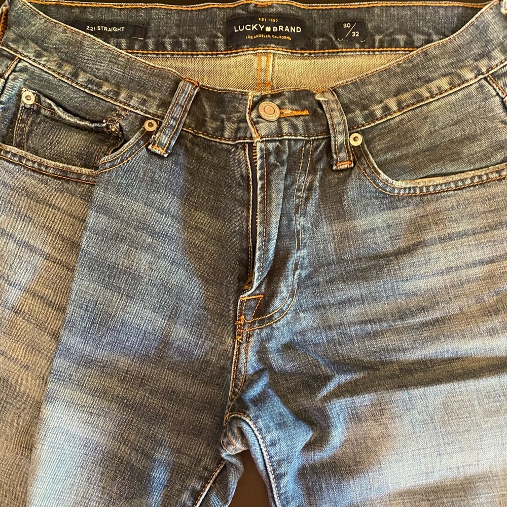 Men’s Luck Brand 221 Straight Jeans